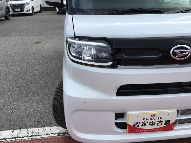 タントＸキーフリーシステム　スマートアシスト　コーナーセンサー　左側電動スライドドア　ＬＥＤヘッドライト　オートエアコン　シートバックテーブル　運転席シートリフター（栃木県）の中古車