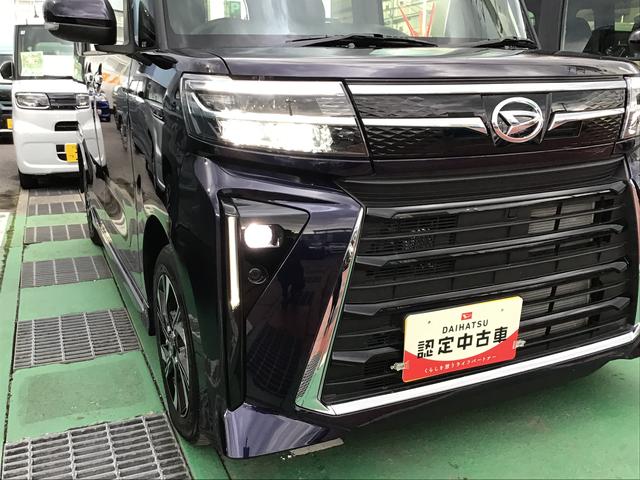 タントカスタムＸキーフリーシステム　ＬＥＤヘッドライト　ＬＥＤフォグランプ　両側電動スライドドア　スマートアシスト　コーナーセンサー　純正アルミホイール　オートライト　運転席助手席シートヒーター（栃木県）の中古車