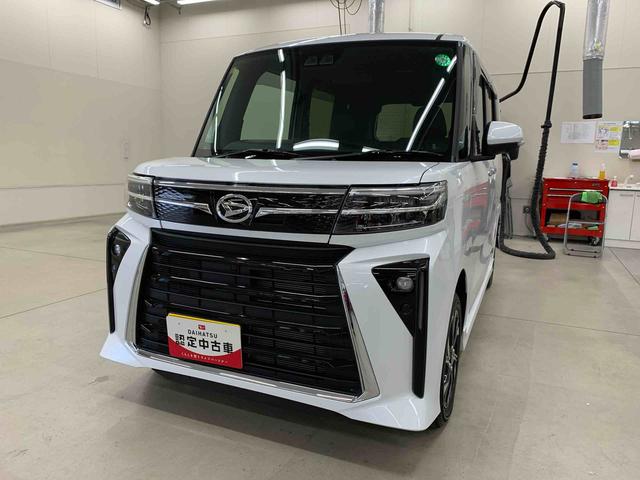 タントカスタムＸ　ｅｃｏＩＤＬＥ非装着車　４ＷＤ（群馬県）の中古車