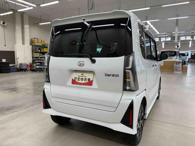 タントカスタムＸ　ｅｃｏＩＤＬＥ非装着車　４ＷＤ（群馬県）の中古車