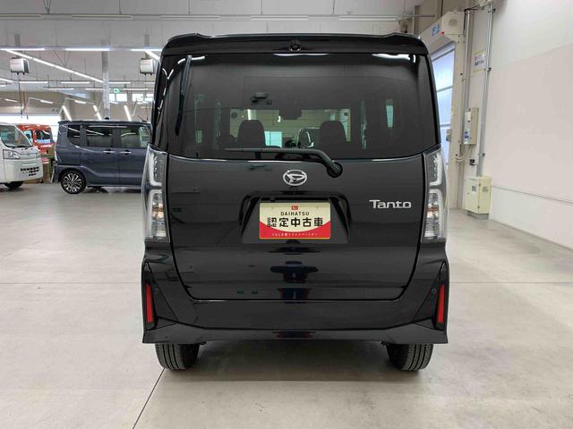 タントカスタムＲＳ　ｅｃｏＩＤＬＥ非装着車　４ＷＤ両側電動スライドドア・ＬＥＤヘッドライト・バックカメラ・シートヒーター・スマートアシスト・アイドリングストップ・プッシュボタンスタート（群馬県）の中古車