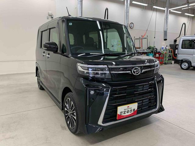 タントカスタムＲＳ　ｅｃｏＩＤＬＥ非装着車　４ＷＤ両側電動スライドドア・ＬＥＤヘッドライト・バックカメラ・シートヒーター・スマートアシスト・アイドリングストップ・プッシュボタンスタート（群馬県）の中古車
