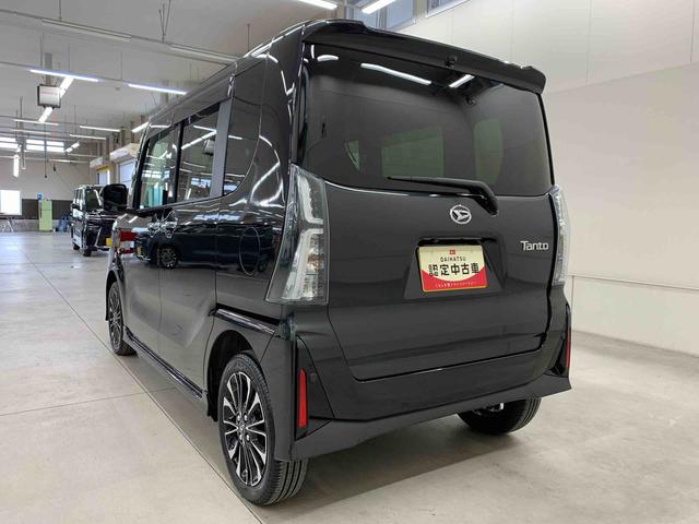 タントカスタムＲＳ　ｅｃｏＩＤＬＥ非装着車　４ＷＤ両側電動スライドドア・ＬＥＤヘッドライト・バックカメラ・シートヒーター・スマートアシスト・アイドリングストップ・プッシュボタンスタート（群馬県）の中古車