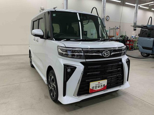 タントカスタムＸ　２ＷＤ両側電動スライドドア・ＬＥＤヘッドライト・バックカメラ・シートヒーター・スマートアシスト・アイドリングストップ・プッシュボタンスタート・ドラレコ・１０インチナビ（群馬県）の中古車