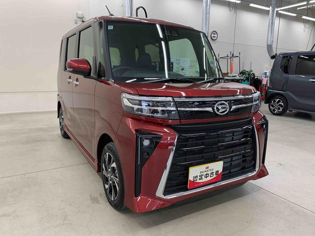 タントカスタムＸ　２ＷＤ両側電動スライドドア・ＬＥＤヘッドライト・バックカメラ・シートヒーター・スマートアシスト・アイドリングストップ・プッシュボタンスタート・オートライト・オートマチックハイビーム（群馬県）の中古車