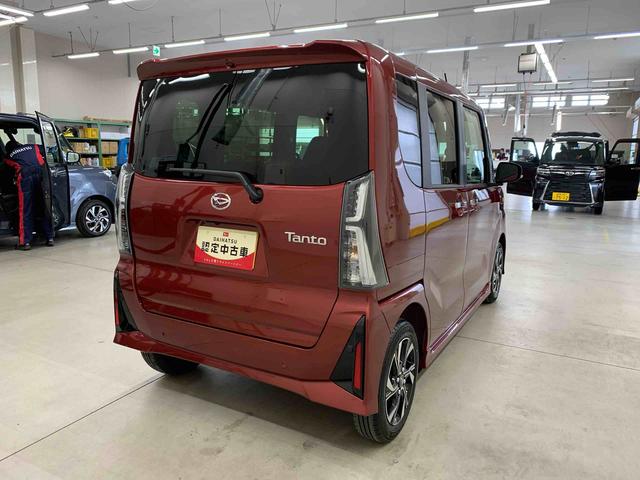タントカスタムＸ　２ＷＤ両側電動スライドドア・ＬＥＤヘッドライト・バックカメラ・シートヒーター・スマートアシスト・アイドリングストップ・プッシュボタンスタート・オートライト・オートマチックハイビーム（群馬県）の中古車