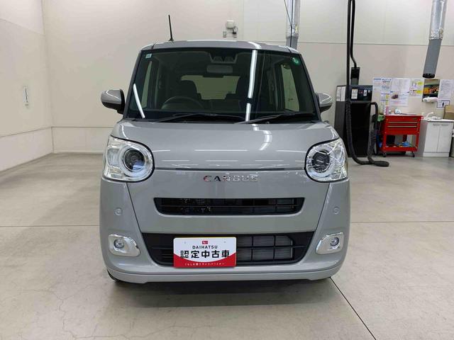 ムーヴキャンバスセオリーＧターボ　ｅｃｏＩＤＬＥ非装着車　４ＷＤ両側電動スライドドア・ＬＥＤヘッドライト・バックカメラ・シートヒーター・スマートアシスト・プッシュボタンスタート・オートライト・オートマチックハイビーム・オートエアコン・電動格納式ドアミラー（群馬県）の中古車