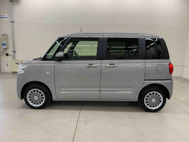ムーヴキャンバスセオリーＧターボ　ｅｃｏＩＤＬＥ非装着車　４ＷＤ両側電動スライドドア・ＬＥＤヘッドライト・バックカメラ・シートヒーター・スマートアシスト・プッシュボタンスタート・オートライト・オートマチックハイビーム・オートエアコン・電動格納式ドアミラー（群馬県）の中古車