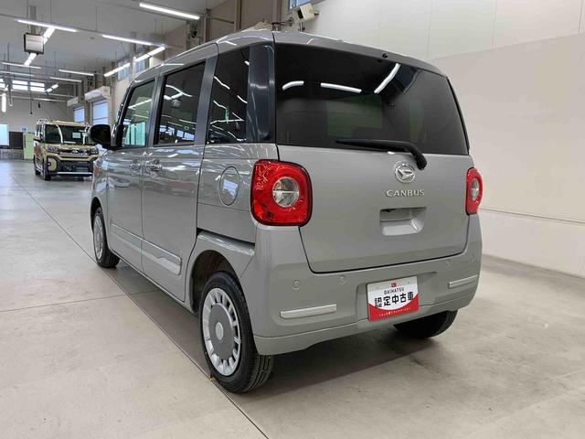 ムーヴキャンバスセオリーＧターボ　ｅｃｏＩＤＬＥ非装着車　４ＷＤ両側電動スライドドア・ＬＥＤヘッドライト・バックカメラ・シートヒーター・スマートアシスト・プッシュボタンスタート・オートライト・オートマチックハイビーム・オートエアコン・電動格納式ドアミラー（群馬県）の中古車