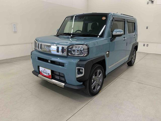 タフトＧターボ　４ＷＤＬＥＤヘッドライト・ナビ・ドラレコ・バックカメラ・スマートアシスト・アイドリングストップ・プッシュボタンスタート・オートライト・オートマチックハイビーム・コーナーセンサー・シートヒーター（群馬県）の中古車