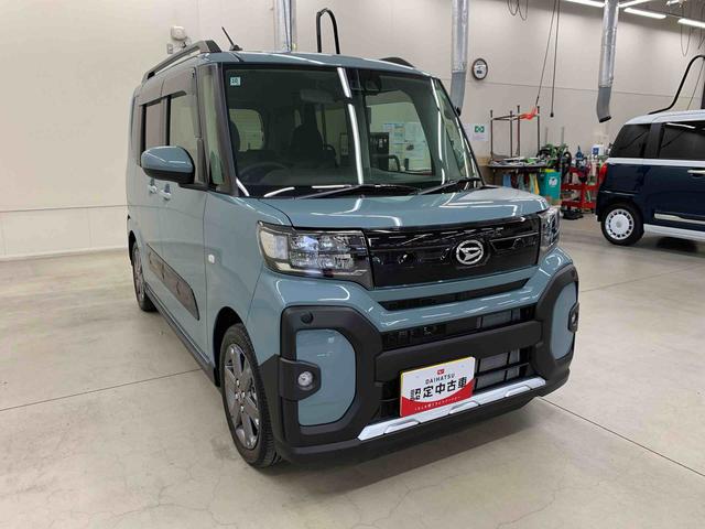 タントファンクロスターボ　２ＷＤ両側電動スライドドア・ＬＥＤヘッドライト・バックカメラ・シートヒーター・スマートアシスト・アイドリングストップ・プッシュボタンスタート・オートライト・オートマチックハイビーム・オートエアコン（群馬県）の中古車