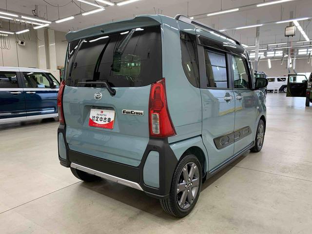 タントファンクロスターボ　２ＷＤ両側電動スライドドア・ＬＥＤヘッドライト・バックカメラ・シートヒーター・スマートアシスト・アイドリングストップ・プッシュボタンスタート・オートライト・オートマチックハイビーム・オートエアコン（群馬県）の中古車