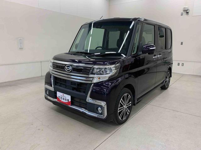 タントカスタムＲＳ　トップエディションＳＡII　２ＷＤ両側電動スライドドア・ＬＥＤヘッドライト・ナビ・バックカメラ・ＥＴＣ・プッシュボタンスタート・アイドリングストップ・スマートアシストＩＩ・オートエアコン（群馬県）の中古車