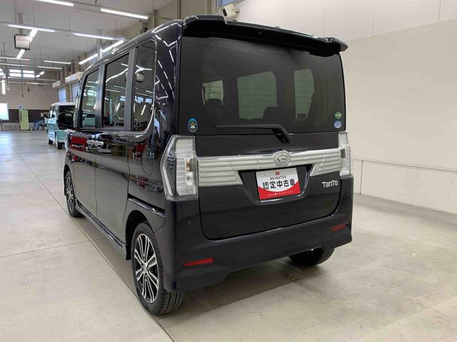 タントカスタムＲＳ　トップエディションＳＡII　２ＷＤ両側電動スライドドア・ＬＥＤヘッドライト・ナビ・バックカメラ・ＥＴＣ・プッシュボタンスタート・アイドリングストップ・スマートアシストＩＩ・オートエアコン（群馬県）の中古車
