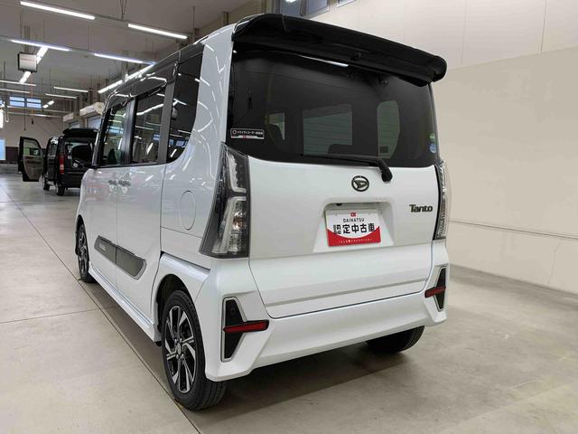 タントカスタムX 2WD両側電動スライドドア・LEDヘッドライト・オートライト・ナビ・ドライブレコーダー・ETC・スマートアシスト・プッシュスタートボタン・アイドリングストップ・電動格納式ドアミラー・全方位モニター(群馬県)の中古車