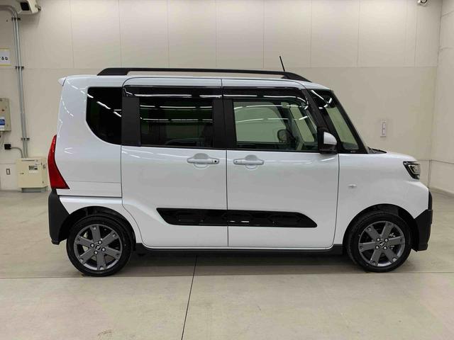 タントファンクロスターボｅｃｏＩＤＯＬ非装着車　４ＷＤ両側電動スライドドア・ＬＥＤヘッドライト・オートライト・オートマチックハイビーム・ディスプレイオーディオ・プッシュスタートボタン・シートヒーター・スマートアシスト・電動格納式ドアミラー（群馬県）の中古車