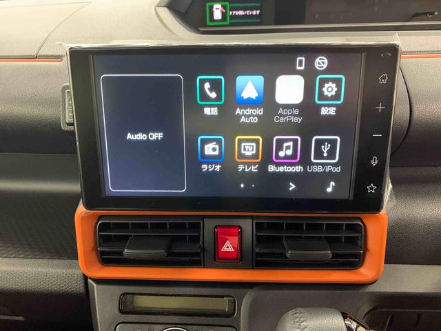 タントファンクロスターボｅｃｏＩＤＯＬ非装着車　４ＷＤ両側電動スライドドア・ＬＥＤヘッドライト・オートライト・オートマチックハイビーム・ディスプレイオーディオ・プッシュスタートボタン・シートヒーター・スマートアシスト・電動格納式ドアミラー（群馬県）の中古車