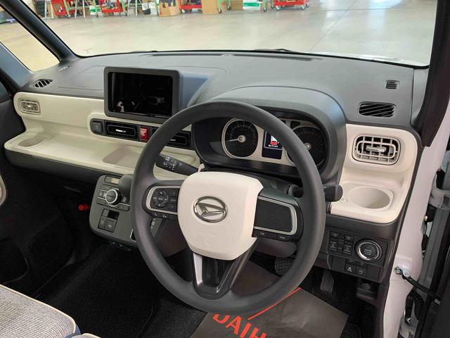 ムーヴキャンバスストライプスG 4WD両側電動スライドドア・LEDヘッドライト・バックカメラ・シートヒーター・スマートアシスト・アイドリングストップ・プッシュボタンスタート・オートライト・オートマチックハイビーム・オートエアコン(群馬県)の中古車