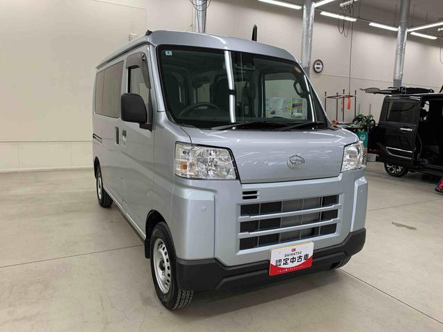 ハイゼットカーゴＤＸ　４ＷＤ両側スライドドア・オートライト・オートマチックハイビーム・ＡＭＦＭラジオ・キーレスエントリー・アイドリングストップ・マニュアルエアコン・水平格納式リヤシート・スマートアシスト（群馬県）の中古車