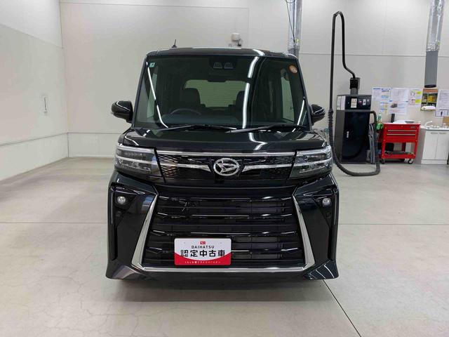 タントカスタムＲＳ　２ＷＤ両側電動スライドドア・ＬＥＤヘッドライト・オートライト・オートマチックハイビーム・プッシュスタートボタン・アイドリングストップ・スマートアシスト・シートヒーター・電動格納式ドアミラー（群馬県）の中古車