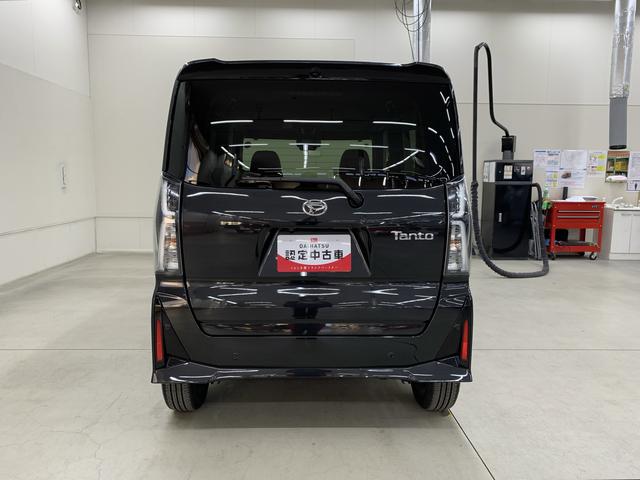タントカスタムＲＳ　２ＷＤ両側電動スライドドア・ＬＥＤヘッドライト・オートライト・オートマチックハイビーム・プッシュスタートボタン・アイドリングストップ・スマートアシスト・シートヒーター・電動格納式ドアミラー（群馬県）の中古車