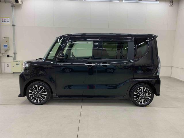 タントカスタムＲＳ　２ＷＤ両側電動スライドドア・ＬＥＤヘッドライト・オートライト・オートマチックハイビーム・プッシュスタートボタン・アイドリングストップ・スマートアシスト・シートヒーター・電動格納式ドアミラー（群馬県）の中古車