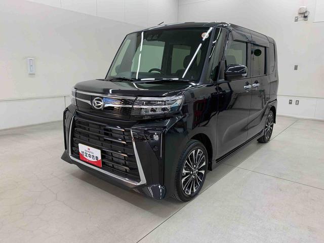 タントカスタムＲＳ　２ＷＤ両側電動スライドドア・ＬＥＤヘッドライト・オートライト・オートマチックハイビーム・プッシュスタートボタン・アイドリングストップ・スマートアシスト・シートヒーター・電動格納式ドアミラー（群馬県）の中古車