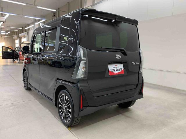 タントカスタムＲＳ　２ＷＤ両側電動スライドドア・ＬＥＤヘッドライト・オートライト・オートマチックハイビーム・プッシュスタートボタン・アイドリングストップ・スマートアシスト・シートヒーター・電動格納式ドアミラー（群馬県）の中古車