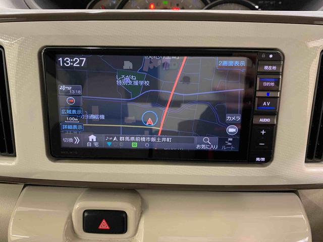 ムーヴキャンバスＧメイクアップリミテッド　ＳＡIII　４ＷＤ両側電動スライドドア・ＬＥＤヘッドライト・オートライト・オートマチックハイビーム・ナビ・ＥＴＣ・ドライブレコーダー・プッシュスタートボタン・アイドリングストップ・スマートアシストＩＩＩ（群馬県）の中古車