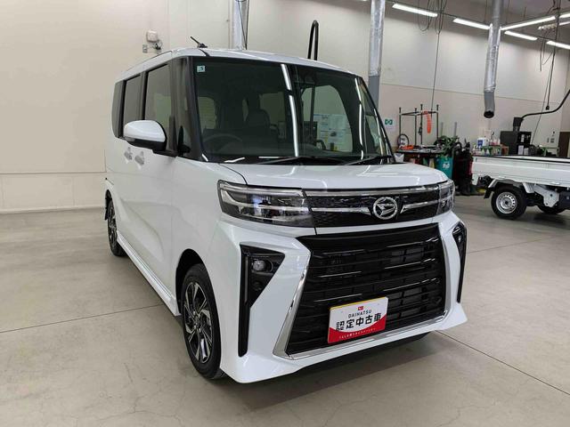 タントカスタムX 2WD両側電動スライドドア・LEDヘッドライト・オートライト・オートマチックハイビーム・プッシュスタートボタン・アイドリングストップ・シートヒーター・電動パーキングブレーキ・スマートアシスト(群馬県)の中古車