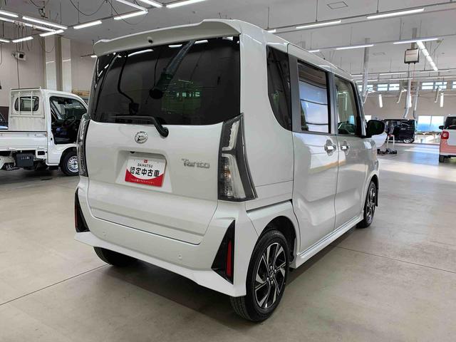 タントカスタムX 2WD両側電動スライドドア・LEDヘッドライト・オートライト・オートマチックハイビーム・プッシュスタートボタン・アイドリングストップ・シートヒーター・電動パーキングブレーキ・スマートアシスト(群馬県)の中古車