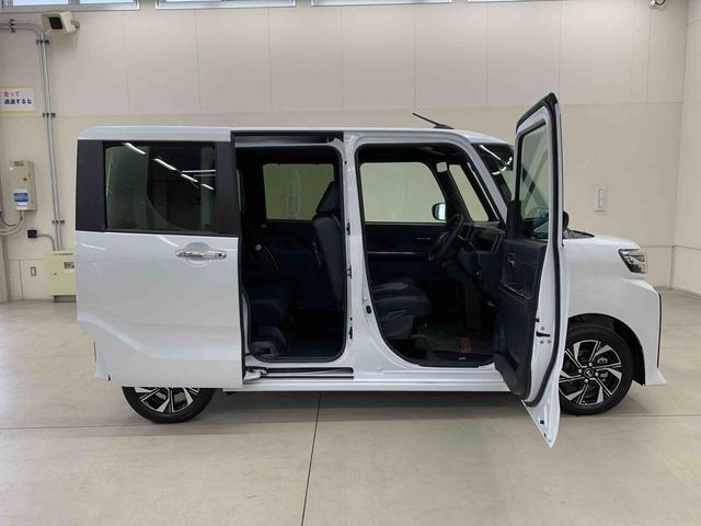 タントカスタムX 2WD両側電動スライドドア・LEDヘッドライト・オートライト・オートマチックハイビーム・プッシュスタートボタン・アイドリングストップ・シートヒーター・電動パーキングブレーキ・スマートアシスト(群馬県)の中古車