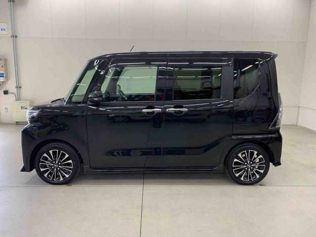 タントカスタムＲＳ　２ＷＤ両側電動スライドドア・ＬＥＤヘッドライト・オートライト・オートマチックハイビーム・プッシュスタートボタン・アイドリングストップ・シートヒーター・電動パーキングブレーキ・スマートアシスト（群馬県）の中古車