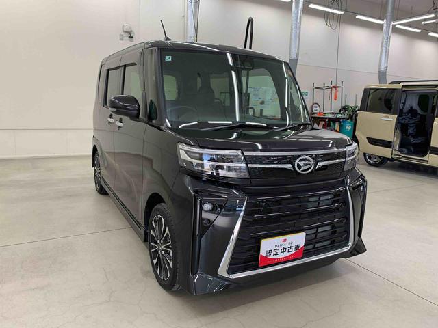 タントカスタムＲＳ　２ＷＤ両側電動スライドドア・ＬＥＤヘッドライト・オートライト・オートマチックハイビーム・プッシュスタートボタン・アイドリングストップ・シートヒーター・電動パーキングブレーキ・スマートアシスト（群馬県）の中古車