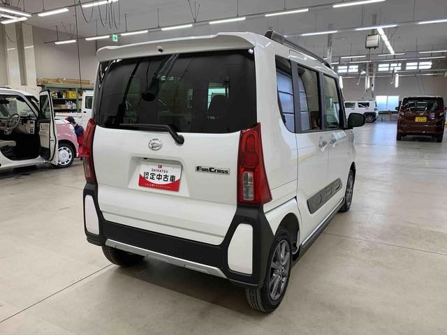 タントファンクロス　４ＷＤ両側電動スライドドア・ＬＥＤヘッドライト・オートライト・オートマチックハイビーム・プッシュスタートボタン・アイドリングストップ・シートヒーター・電動パーキングブレーキ・スマートアシスト（群馬県）の中古車