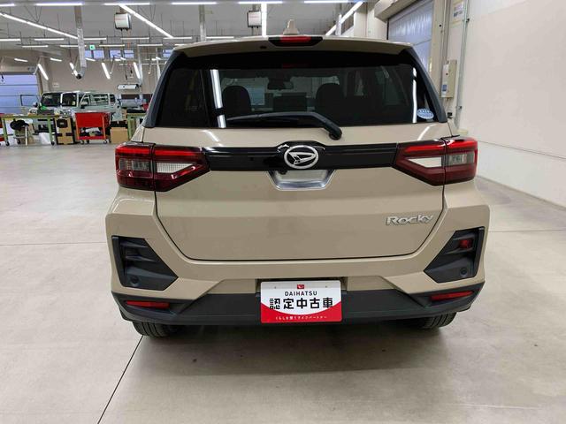 ロッキーＧ　４ＷＤナビ・ＥＴＣ・ＬＥＤヘッドライト・オートライト・オートマチックハイビーム・プッシュスタートボタン・アイドリングストップ・シートヒーター・オートエアコン・電動格納式ドアミラー・スマートアシスト（群馬県）の中古車