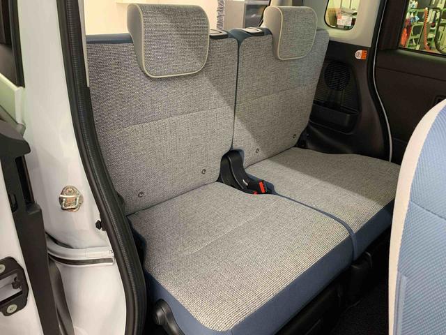 ムーヴキャンバスストライプスＧ　４ＷＤナビ・ＥＴＣ・両側電動スライドドア・ＬＥＤヘッドライト・オートライト・オートマチックハイビーム・プッシュスタートボタン・アイドリングストップ・シートヒーター・電動パーキングブレーキ・スマートアシスト（群馬県）の中古車