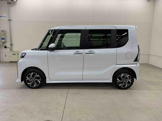 タントカスタムＸ　４ＷＤ両側電動スライドドア・ＬＥＤヘッドライト・オートライト・オートマチックハイビーム・プッシュスタートボタン・アイドリングストップ・シートヒーター・電動パーキングブレーキ・スマートアシスト（群馬県）の中古車