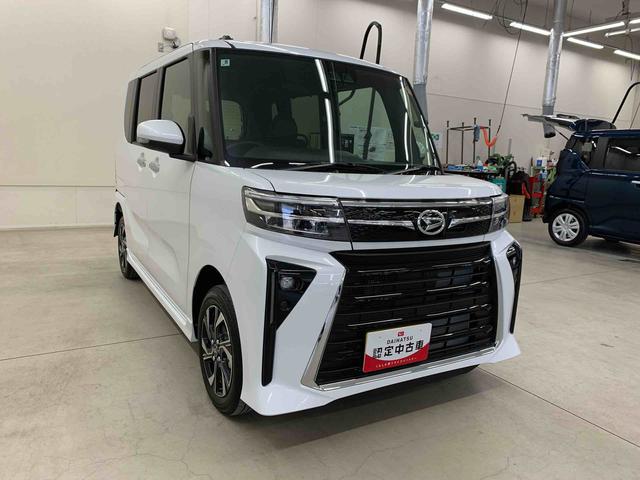 タントカスタムＸ　４ＷＤ両側電動スライドドア・ＬＥＤヘッドライト・オートライト・オートマチックハイビーム・プッシュスタートボタン・アイドリングストップ・シートヒーター・電動パーキングブレーキ・スマートアシスト（群馬県）の中古車