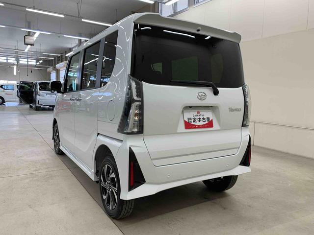 タントカスタムＸ　４ＷＤ両側電動スライドドア・ＬＥＤヘッドライト・オートライト・オートマチックハイビーム・プッシュスタートボタン・アイドリングストップ・シートヒーター・電動パーキングブレーキ・スマートアシスト（群馬県）の中古車