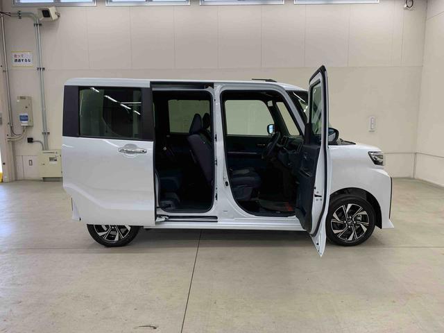 タントカスタムＸ　４ＷＤ両側電動スライドドア・ＬＥＤヘッドライト・オートライト・オートマチックハイビーム・プッシュスタートボタン・アイドリングストップ・シートヒーター・電動パーキングブレーキ・スマートアシスト（群馬県）の中古車