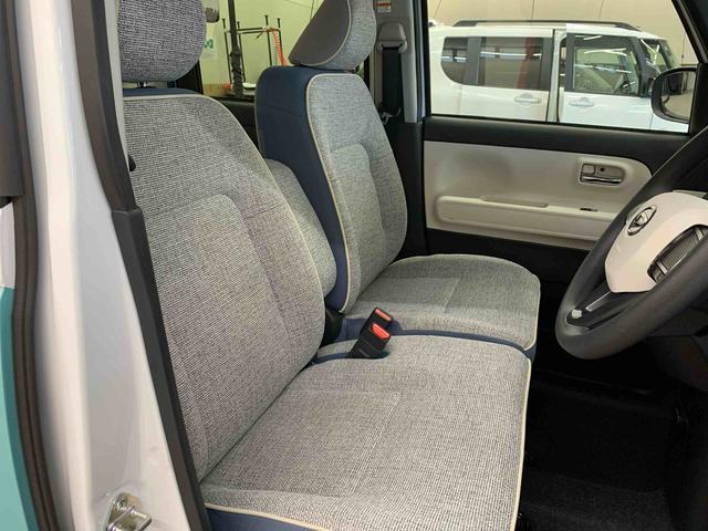 ムーヴキャンバスストライプスＧ　４ＷＤ両側電動スライドドア・ＬＥＤヘッドライト・オートライト・オートマチックハイビーム・プッシュスタートボタン・アイドリングストップ・シートヒーター・電動パーキングブレーキ・スマートアシスト（群馬県）の中古車