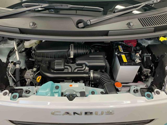 ムーヴキャンバスストライプスＧ　４ＷＤ両側電動スライドドア・ＬＥＤヘッドライト・オートライト・オートマチックハイビーム・プッシュスタートボタン・アイドリングストップ・シートヒーター・電動パーキングブレーキ・スマートアシスト（群馬県）の中古車