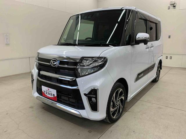 タントカスタムＲＳスタイルセレクション　４ＷＤ両側電動スライドドア・ＬＥＤヘッドライト・ナビ・ドラレコ・パノラマモニター・ＥＴＣ・シートヒーター・スマートアシスト・アイドリングストップ・プッシュボタンスタート・オートライト・電動格納式ドアミラー（群馬県）の中古車