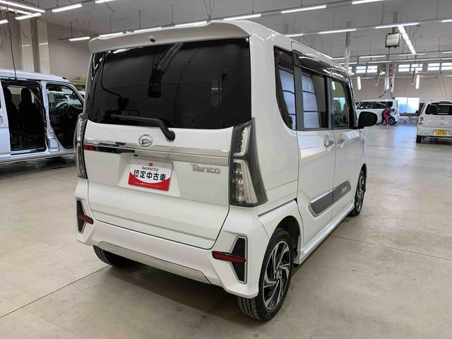 タントカスタムＲＳスタイルセレクション　４ＷＤ両側電動スライドドア・ＬＥＤヘッドライト・ナビ・ドラレコ・パノラマモニター・ＥＴＣ・シートヒーター・スマートアシスト・アイドリングストップ・プッシュボタンスタート・オートライト・電動格納式ドアミラー（群馬県）の中古車