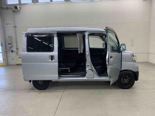 ハイゼットカーゴＤＸ　ＳＡIII　４ＷＤＬＥＤヘッドライト・ナビ・ＥＴＣ・オートライト・オートマチックハイビーム・キーレスエントリー・アイドリングストップ・マニュアルエアコン・スマートアシストＩＩＩ（群馬県）の中古車