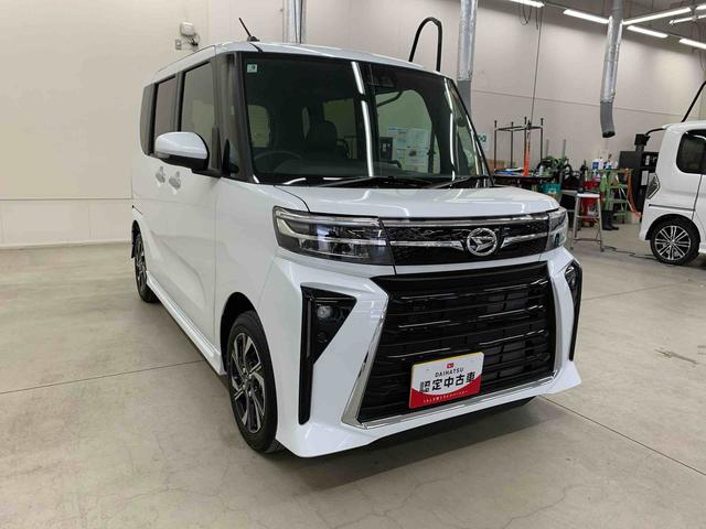 タントカスタムＸ　２ＷＤ両側電動スライドドア・ＬＥＤヘッドライト・オートライト・オートマチックハイビーム・プッシュスタートボタン・アイドリングストップ・シートヒーター・電動パーキングブレーキ・スマートアシスト（群馬県）の中古車