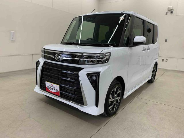 タントカスタムＸ　２ＷＤ両側電動スライドドア・ＬＥＤヘッドライト・オートライト・オートマチックハイビーム・プッシュスタートボタン・アイドリングストップ・シートヒーター・電動パーキングブレーキ・スマートアシスト（群馬県）の中古車