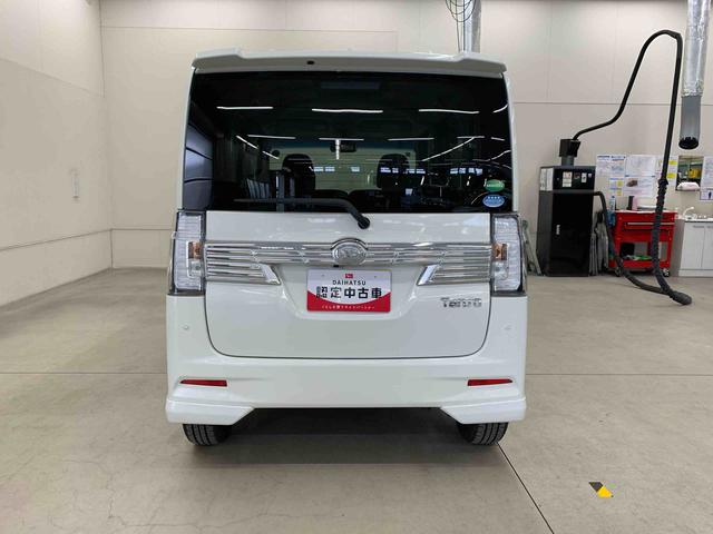 タントカスタムＲＳ　トップエディションＳＡIII　４ＷＤ両側電動スライドドア・ＬＥＤヘッドライト・オートライト・オートマチックハイビーム・プッシュスタートボタン・アイドリングストップ・ＥＴＣ・シートヒーター・オートエアコン・スマートアシスト３（群馬県）の中古車