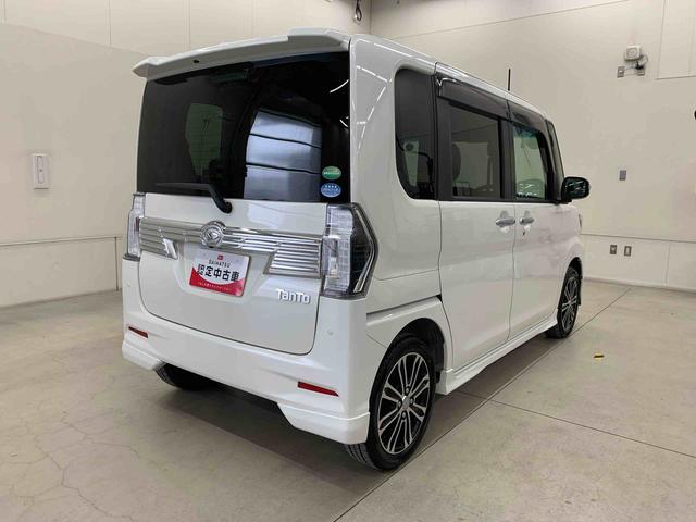 タントカスタムＲＳ　トップエディションＳＡIII　４ＷＤ両側電動スライドドア・ＬＥＤヘッドライト・オートライト・オートマチックハイビーム・プッシュスタートボタン・アイドリングストップ・ＥＴＣ・シートヒーター・オートエアコン・スマートアシスト３（群馬県）の中古車